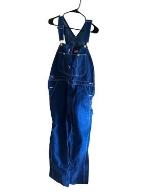 Dickies Classic Dark Blue Denim Overalls